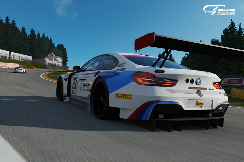 The TORA British GT Esports Championship at Spa-Francorchamps in 2019, the series will revisit Spa for 2020.