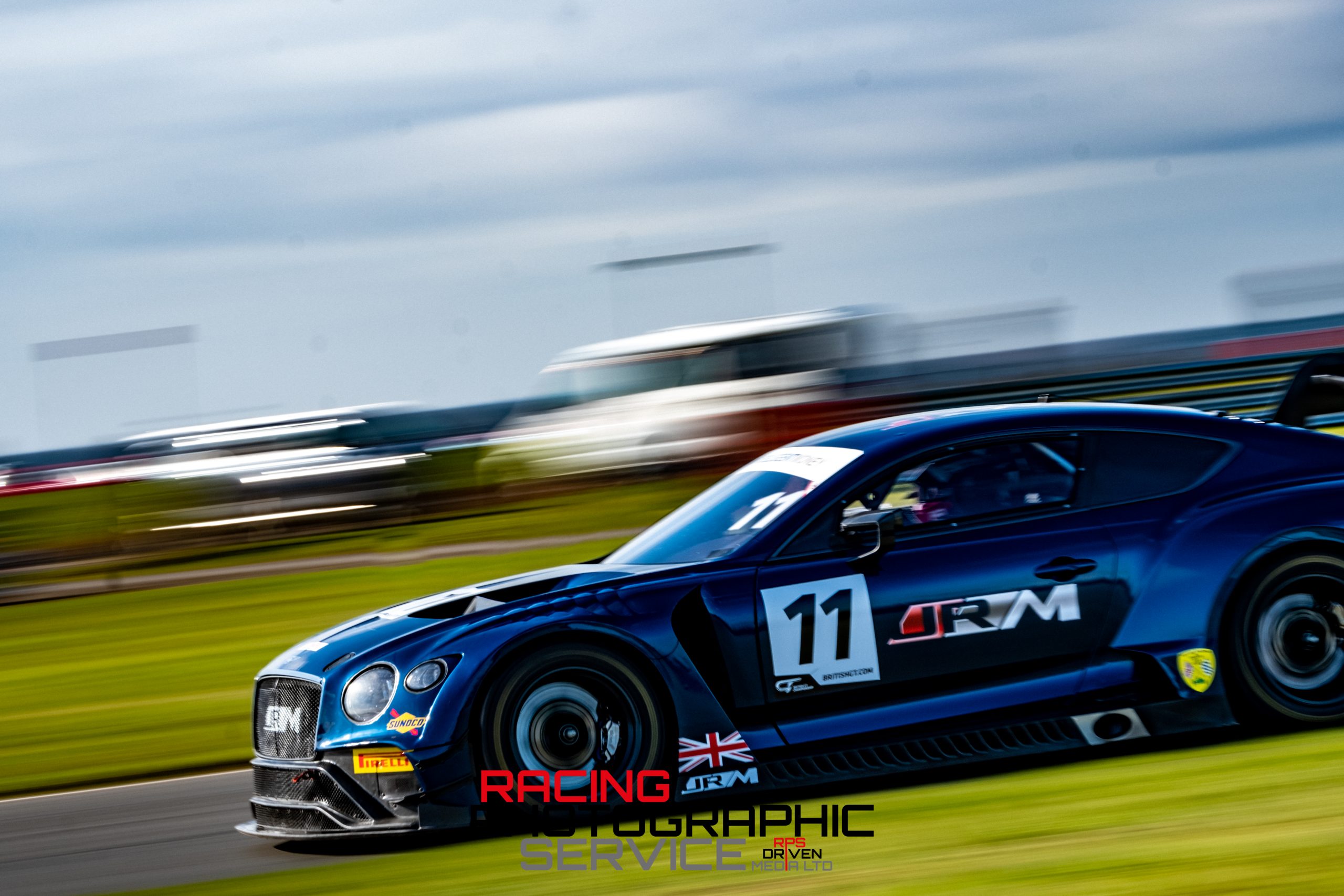The JRM Bentley Continental GT3 which will not race in the 2020 British GT Championship.